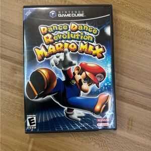 Nintendo GameCube Dance Dance Revolution Mario Mix - Red and Blue